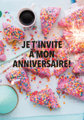 F&ecirc;tons ensemble avec des parts de g&acirc;teau !